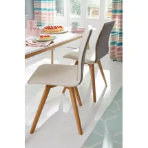 OTTO home Esszimmerstuhl Dalea Kunstleder beige 6er Set