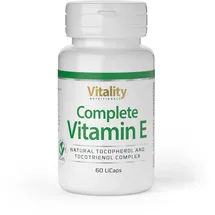 Vitality Nutritionals Complete Vitamin E Kapseln 60 St.