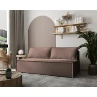 Fun Möbel Sofa Designersofa EMMA 3-Sitzer mit Schlaffunktion, in