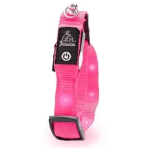 petsation Leuchtendes Katzenhalsband pink