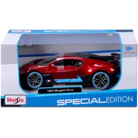 MAISTO 31526 - Bugatti Divo rot 1:24