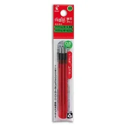 PILOT FriXion Ball 4 Tintenrollerminen rot 0,25 mm 3 St.