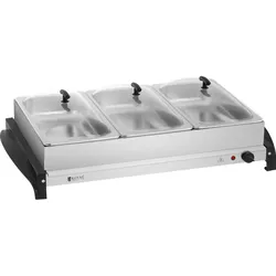 Royal Catering Buffetwärmer - 3 x 2 L - 400 W