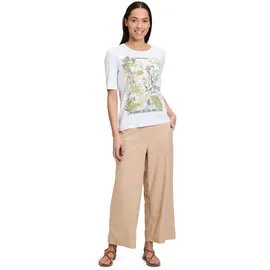 Betty Barclay Basic Shirt Weiß/Khaki 40