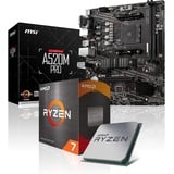 Memory PC Aufrüst-Kit Bundle Ryzen 7 5800X 8X 3.8 GHz Prozessor, 8 GB DDR4, A520M Pro Mainboard (Komplett fertig zusammengebaut inkl. Bios Update und Funktionskontrolle)