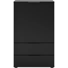 FMD Kommode Dark 49,7 x 81,3 x 31,7 cm Schwarz