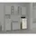 Forte Unterschrank 40,2 x 90,8 x 34,8 cm Weiß