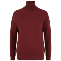 Oxmo Rollkragenpullover Rot S