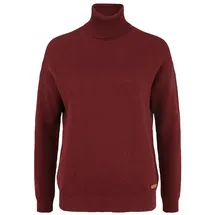 Oxmo Rollkragenpullover Rot S
