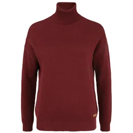 Oxmo Rollkragenpullover Rot S