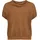 Betty Barclay Lochstrick-Pullover mit Wasserfallausschnitt Braun 42
