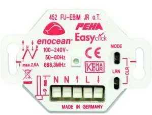 Peha - EnOcean Easyclickpro JR-Empfänger, Unterputz, 2 Kanal,mit Energiemessung