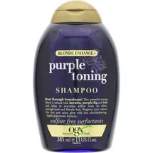 OGX Purple Toning Silbershampoo gegen Gelbstich 385 ml