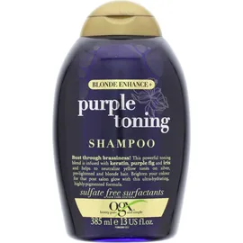 OGX Purple Toning Silbershampoo gegen Gelbstich 385 ml