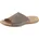 Damen Gr 39 5 5/6 taupe Nubukleder klassisch Schuhe Keilabsatz Sommerschuh Schlappen in schlichter Form
