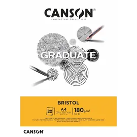 Canson Graduate A4 180 g/m2 20 Blatt