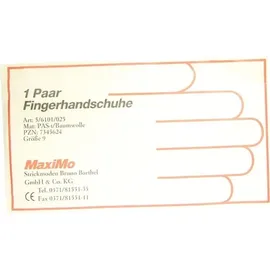Strickmoden Bruno Barthel GmbH & Co. KG Handschuhe PAS/Baumwolle Gr. 9