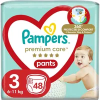 Pampers Premium Care Pants Gr. 3 (6-11 kg) 48 St.