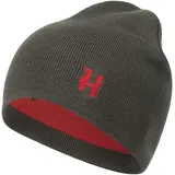 Härkila Aspire Reversible Beanie Herr shadow brown/red