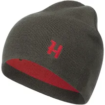 Härkila Aspire Reversible Beanie Herr shadow brown/red