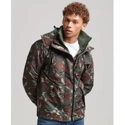Superdry für Herren. M5011411A Windbreaker Mountain SD Tarnungsjacke (S), Lässig, Camouflage, Polyester