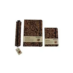 DONAU Notizbuch A5 Recycling Kaffee-Kork-Stoff 1350107-02