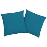 OTTO products Kissenbezüge »Neele Kissenbezug aus Bio-Baumwolle, atmungsaktive Kissenhülle«, (2 St.), blau