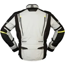 Modeka Aeris Textiljacke, - hellgrau-schwarz - L