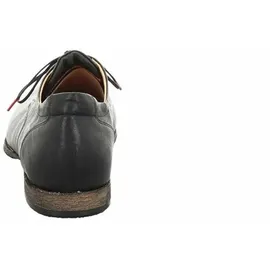 THINK! GURU chromfrei gegerbte nachhaltige Halbschuhe, schwarz 0010
