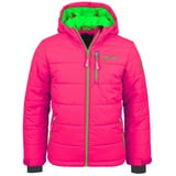 Trollkids Kinder Skijacke/Winterjacke Hemsedal Pink/Grün, Größe 164 / 164