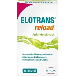 ELOTRANS reload Elektrolyt-Pulver Apfel Btl. 111,75 g