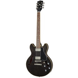 Gibson Spielzeug-Musikinstrument, ES-339 Trans Ebony – Halbakustik Gitarre