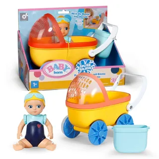 BABY BORN Splish Splash Kinderwagen mit Emma