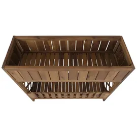 Mendler Hochbeet HWC-P83 Blumen-/Pflanzkasten 90 x 95 x 31 cm