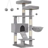Songmics Kratzbaum 142 cm grau