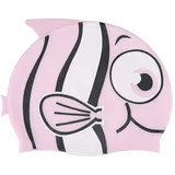 Kinder Badekappen Cartoon Fisch Badekappen wasserdichte Silikon Badekappe für langes kurzes Haar