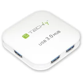 TECHLY USB 3.0 Super Speed Hub 4-Port - Weiß