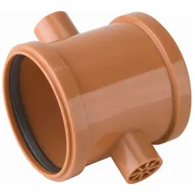 AIRFIT - Doppelschiebemuffe Plus DN 110 für Erdverlegte Rohre, Orange Dn110, 30110kg
