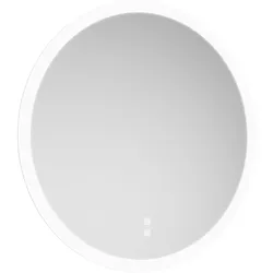 burgbad Ilo Spiegel mit LED-Beleuchtung Ø 90 cm, Spiegel,