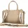 Valentino Pansy Shopping Bag Synthetik Taupe