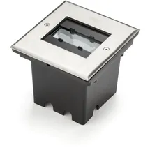 Konstsmide Bodeneinbaustrahler Edelstahl 6 W 600lm inkl. Lichtaustritt