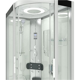 SeniorBad Duschkabine Duschtempel Fertigdusche Dusche D60-70T0R 80x120cm ohne 2K Scheiben Versiegelung