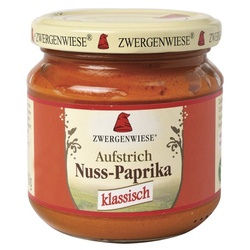 Zwergenwiese Nuss Paprika Aufstrich bio