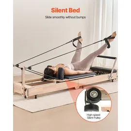 Vevor Pilates Reformer Braun