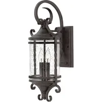 Elstead Lighting Casa Outdoor Wandleuchte schwarz antik Hinkley HK-CASA-M