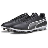 Puma King Pro Fg/Ag Soccer Shoe, Black White, 39