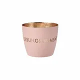 Giftcompany Windlicht Madras Eisen Blush/Gold