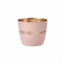 Giftcompany Windlicht Madras Eisen Blush/Gold