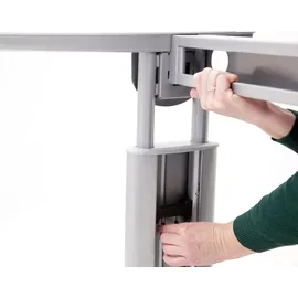 Hammerbacher Schreibtisch Otto Office Line III braun