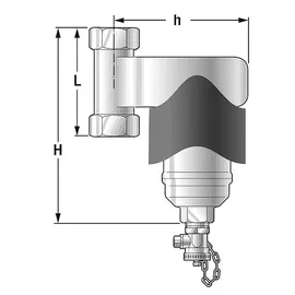 Spirotech SpiroTrap Heizungs Schlammabscheider Magnetitabscheider 22 28mm 3/4 1"
